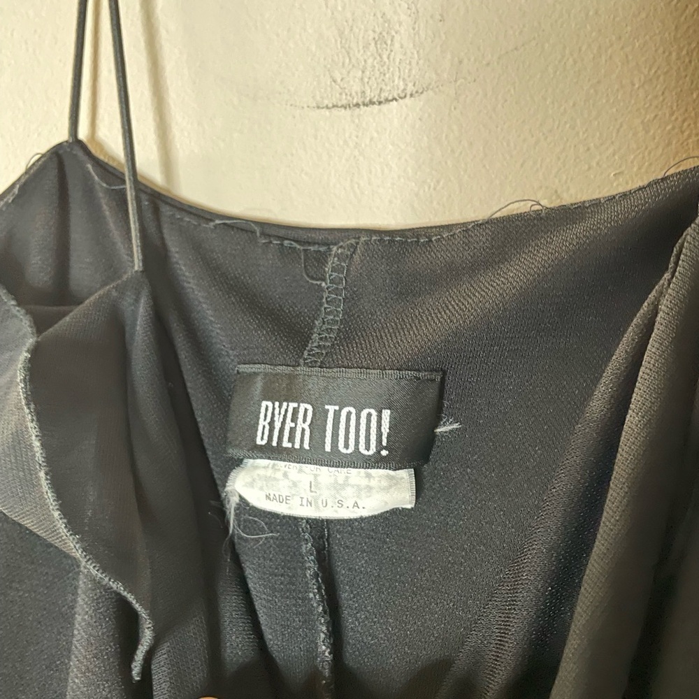 Byer Too! Elegant Black Dress Size L - Picture 4 of 6